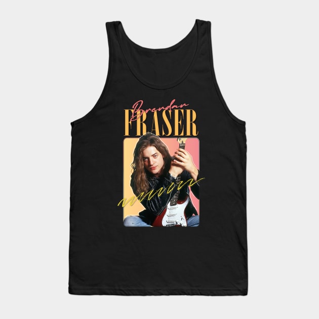 Brendan Fraser - - - 90s Aesthetic Fan Design Tank Top by DankFutura